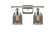 Ballston Urban Two Light Bath Vanity in Polished Nickel (405|916-2W-PN-G53)