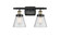 Ballston Urban LED Bath Vanity in Black Antique Brass (405|916-2W-BAB-G64-LED)