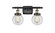 Ballston Urban LED Bath Vanity in Black Antique Brass (405|916-2W-BAB-G202-6-LED)