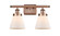 Ballston Urban LED Bath Vanity in Antique Copper (405|916-2W-AC-G61-LED)