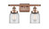 Ballston Urban LED Bath Vanity in Antique Copper (405|916-2W-AC-G52-LED)