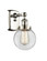 Ballston Urban One Light Wall Sconce in Polished Nickel (405|916-1W-PN-G202-6)