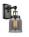 Ballston Urban LED Wall Sconce in Black Antique Brass (405|916-1W-BAB-G53-LED)