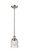 Ballston Urban One Light Mini Pendant in Brushed Satin Nickel (405|916-1S-SN-G54)