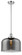 Ballston Urban One Light Mini Pendant in Polished Chrome (405|916-1S-PC-G73-L)