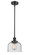 Ballston Urban LED Mini Pendant in Matte Black (405|916-1S-BK-G74-LED)