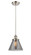 Ballston Urban LED Mini Pendant in Brushed Satin Nickel (405|916-1P-SN-G43-LED)