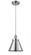 Ballston Urban One Light Mini Pendant in Polished Chrome (405|916-1P-PC-M13-PC)