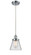 Ballston Urban One Light Mini Pendant in Polished Chrome (405|916-1P-PC-G62)
