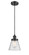 Ballston Urban One Light Mini Pendant in Matte Black (405|916-1P-BK-G64)