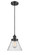 Ballston Urban LED Mini Pendant in Matte Black (405|916-1P-BK-G44-LED)
