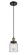 Ballston Urban One Light Mini Pendant in Black Antique Brass (405|916-1P-BAB-G52)