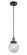 Ballston Urban One Light Mini Pendant in Black Antique Brass (405|916-1P-BAB-G204-6)