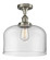 Ballston Urban One Light Semi-Flush Mount in Brushed Satin Nickel (405|916-1C-SN-G72-L) Ballston Urban One Light Semi-Flush Mount in Brushed Satin Nickel (405|916-1C-SN-G72-L)
