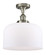 Ballston Urban LED Semi-Flush Mount in Brushed Satin Nickel (405|916-1C-SN-G71-L-LED)
