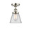 Ballston Urban LED Semi-Flush Mount in Polished Nickel (405|916-1C-PN-G62-LED)