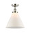 Ballston Urban One Light Semi-Flush Mount in Polished Nickel (405|916-1C-PN-G41-L)