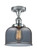 Ballston Urban LED Semi-Flush Mount in Polished Chrome (405|916-1C-PC-G73-LED)