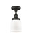 Ballston Urban LED Semi-Flush Mount in Oil Rubbed Bronze (405|916-1C-OB-G51-LED)