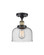 Ballston Urban LED Semi-Flush Mount in Black Antique Brass (405|916-1C-BAB-G74-LED)