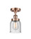 Ballston Urban LED Semi-Flush Mount in Antique Copper (405|916-1C-AC-G54-LED)