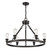 Ballston Six Light Chandelier in Matte Black (405|830-BK)