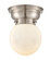 Franklin Restoration LED Flush Mount in Brushed Satin Nickel (405|623-1F-SN-G201-6-LED)