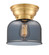 Franklin Restoration LED Flush Mount in Satin Gold (405|623-1F-SG-G73-LED)