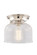 Franklin Restoration LED Flush Mount in Polished Nickel (405|623-1F-PN-G72-LED)