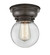 Franklin Restoration LED Flush Mount in Oil Rubbed Bronze (405|623-1F-OB-G202-6-LED)