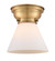 Franklin Restoration One Light Flush Mount in Brushed Brass (405|623-1F-BB-G41)