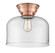 Franklin Restoration LED Flush Mount in Antique Copper (405|623-1F-AC-G72-L-LED)