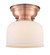 Franklin Restoration One Light Flush Mount in Antique Copper (405|623-1F-AC-G71)