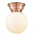 Franklin Restoration LED Flush Mount in Antique Copper (405|623-1F-AC-G201-8-LED)