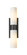 Downtown Urban Two Light Bath Vanity in Matte Black (405|617-2W-BK-G617-8SWH)
