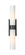 Downtown Urban Two Light Bath Vanity in Matte Black (405|617-2W-BK-G617-11SWH)