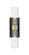 Downtown Urban Two Light Bath Vanity in Black Antique Brass (405|617-2W-BAB-G617-8CL)