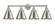 Franklin Restoration Four Light Bath Vanity in Brushed Satin Nickel (405|616-4W-SN-M13-SN)