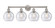 Edison Four Light Bath Vanity in Satin Nickel (405|616-4W-SN-G124-8)