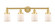 Edison Four Light Bath Vanity in Satin Gold (405|616-4W-SG-G51)