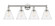 Edison Four Light Bath Vanity in Polished Nickel (405|616-4W-PN-GBC-84)