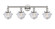 Edison Four Light Bath Vanity in Polished Nickel (405|616-4W-PN-G532)