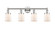 Edison Four Light Bath Vanity in Polished Nickel (405|616-4W-PN-G51)