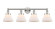 Edison Four Light Bath Vanity in Polished Nickel (405|616-4W-PN-G41)