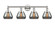 Edison Four Light Bath Vanity in Polished Nickel (405|616-4W-PN-G173)