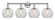 Edison Four Light Bath Vanity in Polished Nickel (405|616-4W-PN-G122-8)