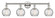 Edison Four Light Bath Vanity in Polished Nickel (405|616-4W-PN-G1215-6)