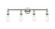 Edison Four Light Bath Vanity in Polished Nickel (405|616-4W-PN)