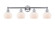 Edison Four Light Bath Vanity in Polished Chrome (405|616-4W-PC-G91)