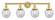 Edison Four Light Bath Vanity in Oil Rubbed Bronze (405|616-4W-OB-G201-6)